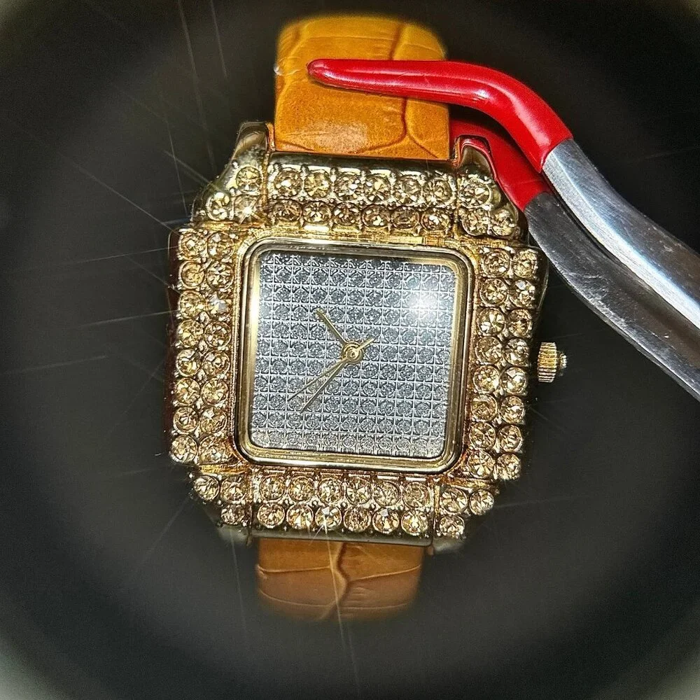Adrienne Brown Band Watch‎ Cuff
